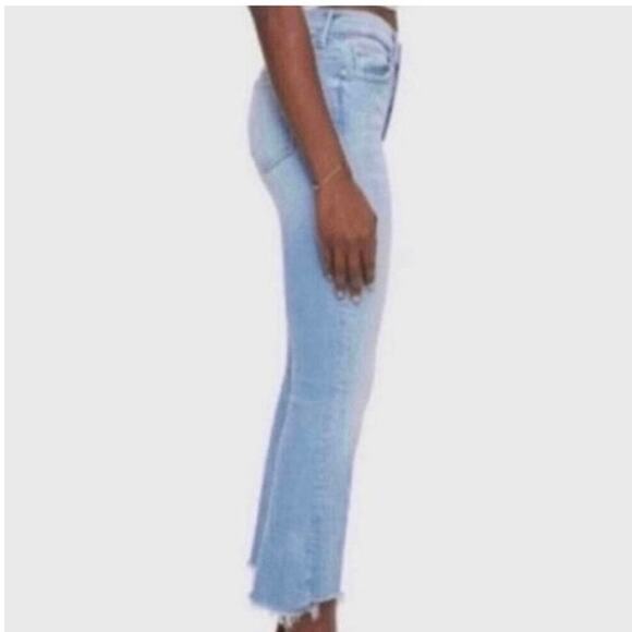 MOTHER Denim The Insider Step Crop Fray Jeans In Limited Edition 25 NWOT - Picture 2 of 10